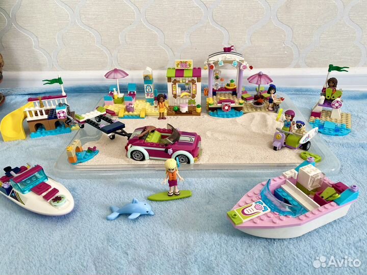 Lego friends lego juniors 3 набора Пляж