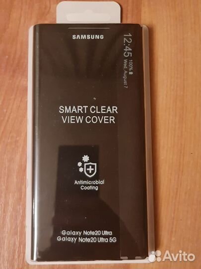 Чехол книжка на Samsung Note 20 Ultra оригинал