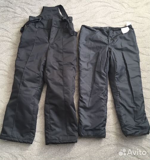 Брюки мужские утепленные размер 48 50