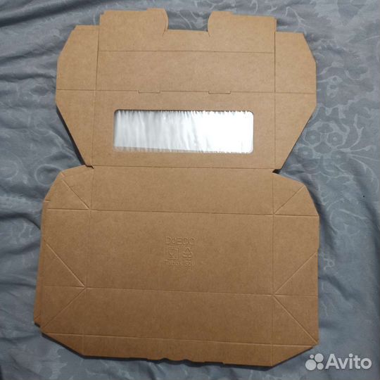 Крафт коробки с окошком