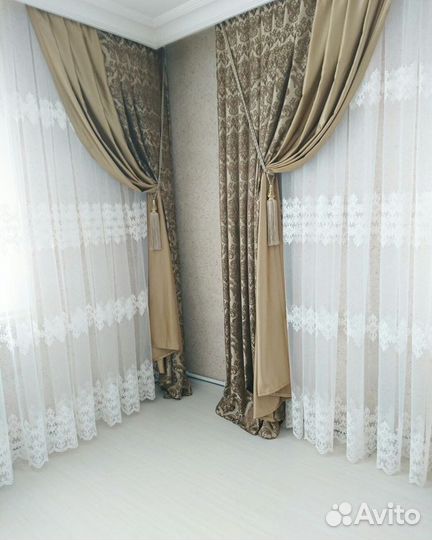 Пошив и ремонт штор, выезд на замеры