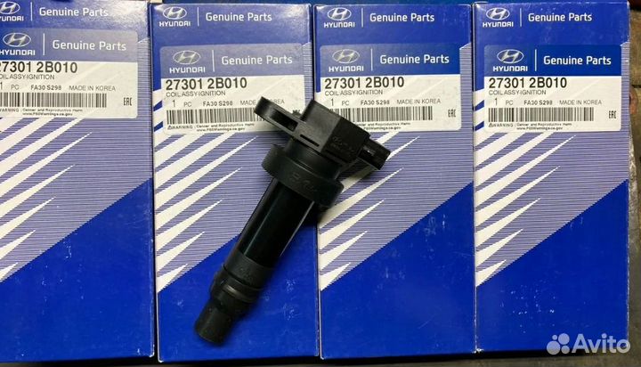 Катушка зажигания Hyundai Solaris Kia Rio