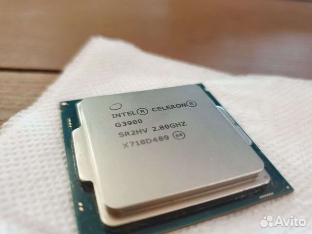 Процессор inter celeron g3900