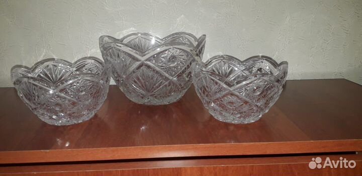 Хрустальные вазы