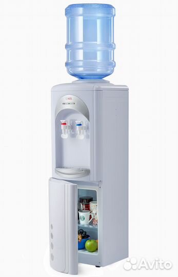 Кулер для воды LD-AEL-17c (со шкафчиком) white/sil