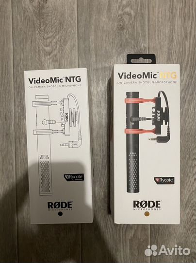 Накамерный микрофон-пушка rode VideoMic NTG