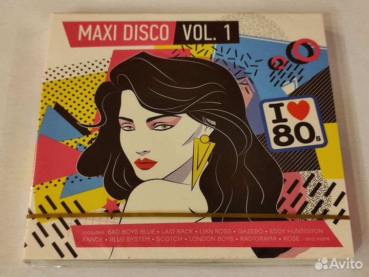 4x cd Maxi Disco I Love 80s - vol.1+2