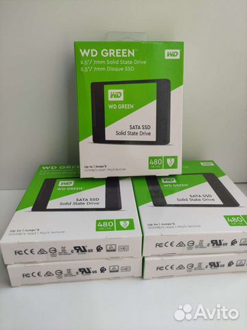 SSD диск WD Green 480 Gb объявление продам