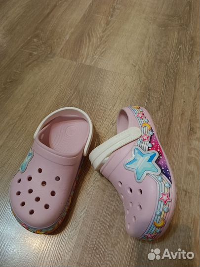 Crocs сабо детские j1 для девочки 32 33 р