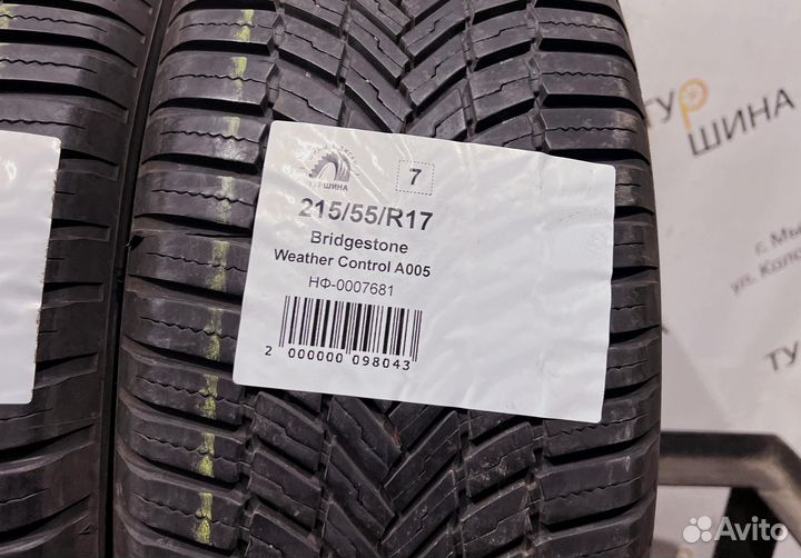 Bridgestone Weather Control A005 215/55 R17 94Y