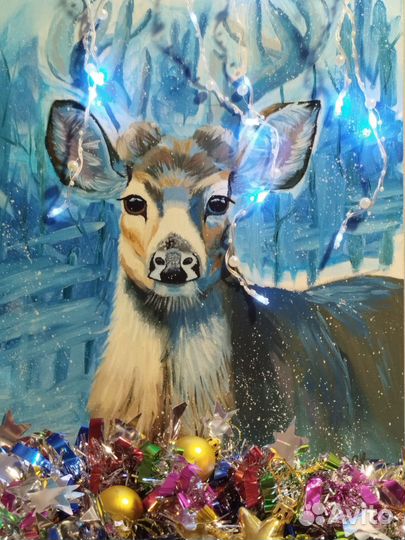 Интерьерная картина / Благородный олень