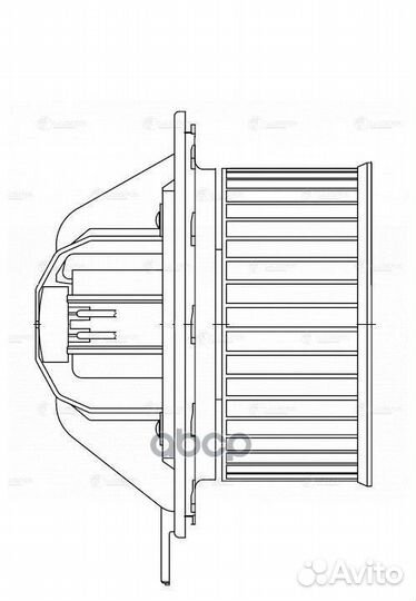 Вентилятор отопителя салона BMW 3(E90) LFH26173