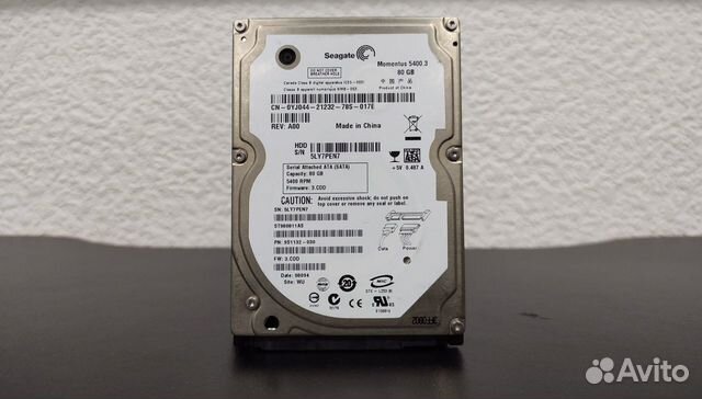 Жёсткий диск Seagate 80Gb