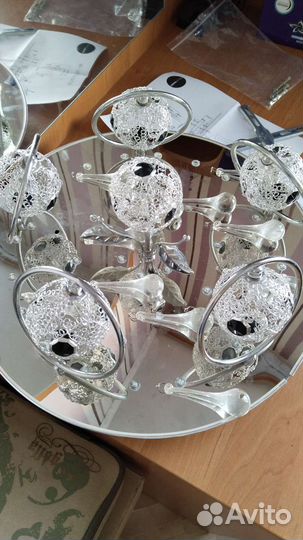 Люстра потолочная подвесная бу