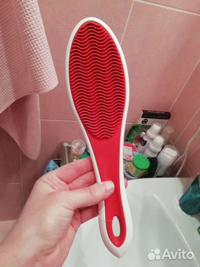 Щётка душ-массаж Смарт/Белый кот