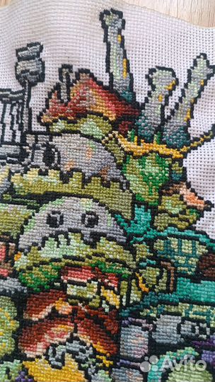 Вышивка/нашивка Ходячий замок Хаула