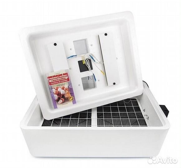 Инкубатор Несушка 77 яиц авт. цифр/терм 220В+12В