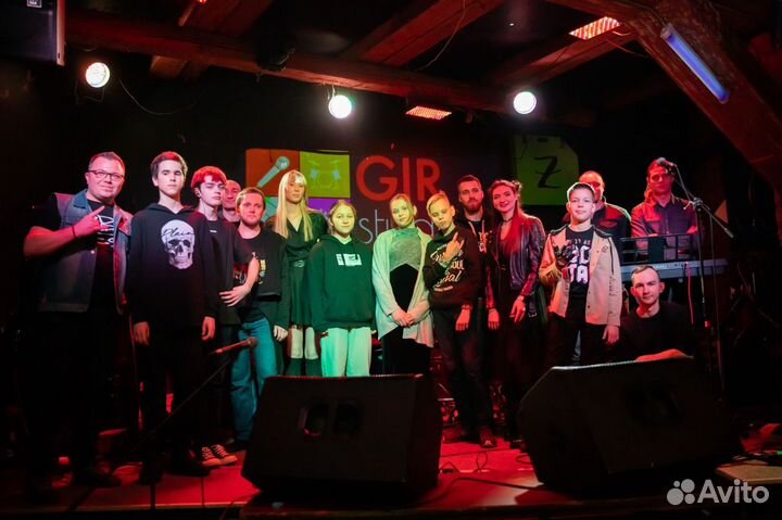 Обучение на гитаре, вокал, ударные, синтезатор