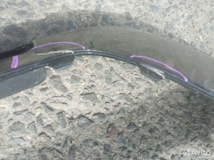 Накладка бампера Kia Soul 2 13-16