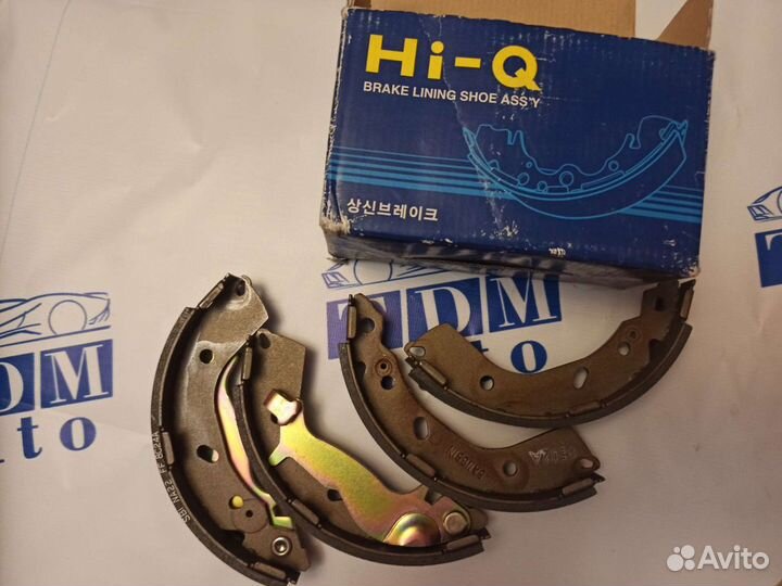 Колодки задние барабанные hyundai getz 1.1-1.6