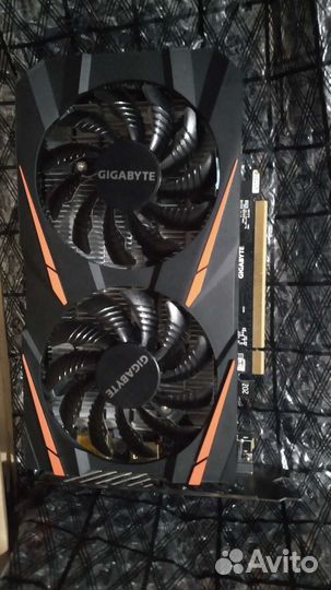 Видеокарта gigabyte radeon rx 550 gaming OC