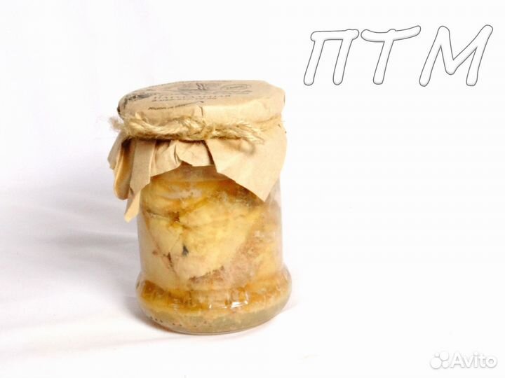 Печень трески в стекле