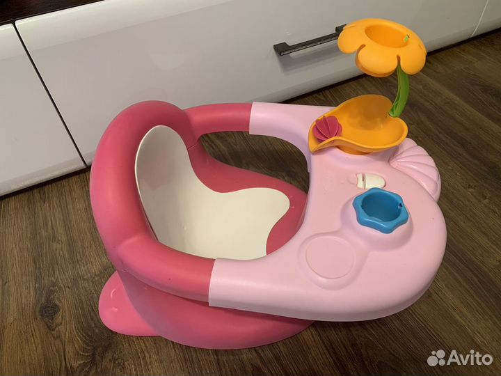 Стульчик сиденье для ванны Smoby Cotoons Розовый