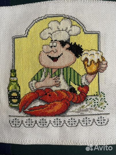 Картина вышитая крестом