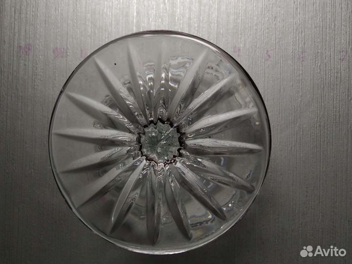 Ваза-конфетница хрустальная ссср. Винтаж. 1970-гг