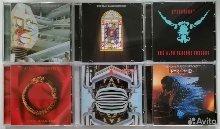 The Alan Parsons Project, King Crimson, сд диски