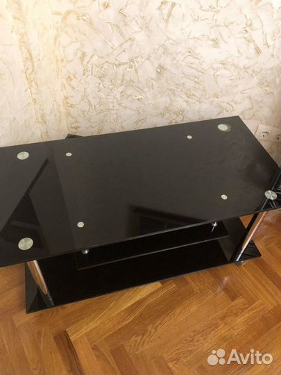 Стеклянная тумба