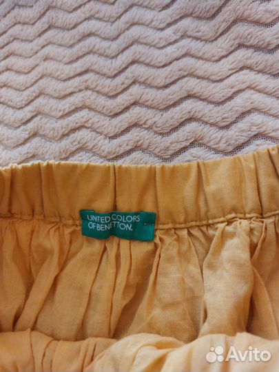 Юбочки Benetton и Original marines на 6-8 лет