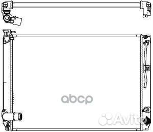 Радиатор основной 24 мм 32718501 Sakura