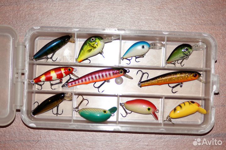 Воблеры ультралайт - голавль, окунь, форель