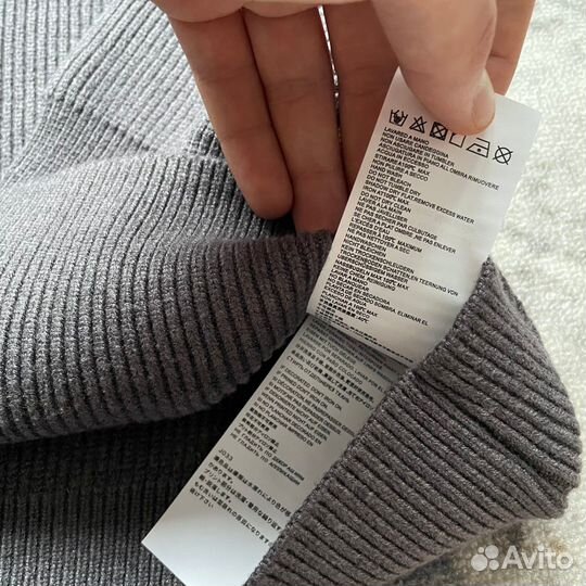 Maison Margiela свитер серый