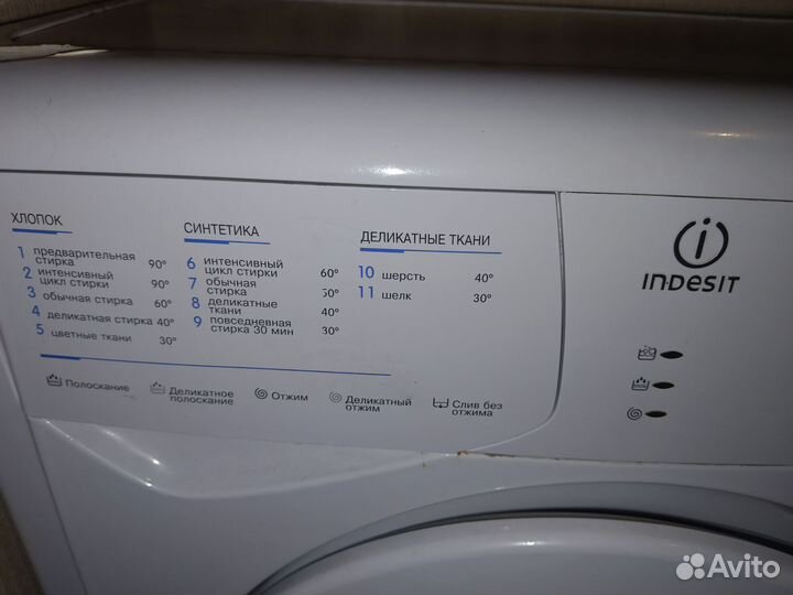 Стиральная машина indesit 4 кг