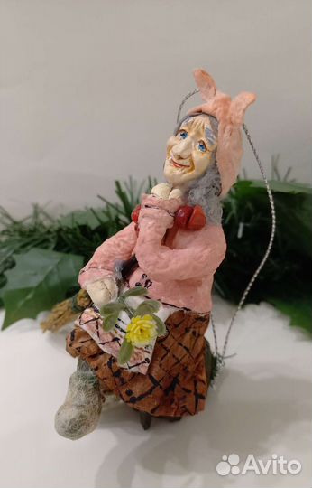 Бабы Ежки из ваты на выбор