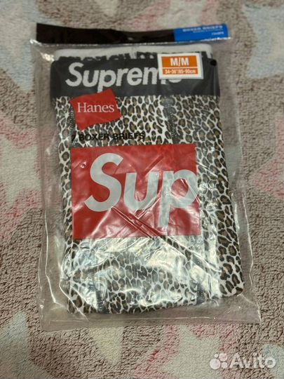 Трусы Supreme Hanes оригинал (1шт)