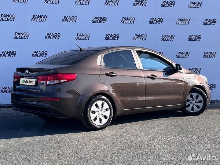 Kia Rio 1.6 МТ, 2016, 180 000 км