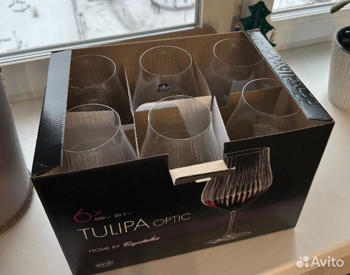 Бокалы для вина Tulipa