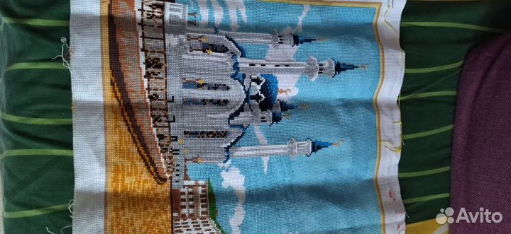 Вышивка крестиком мечеть