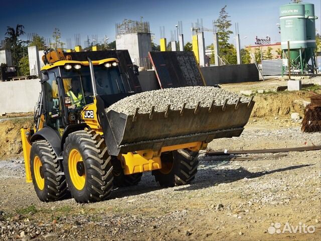 Услуги экскаватора-погрузчика JCB