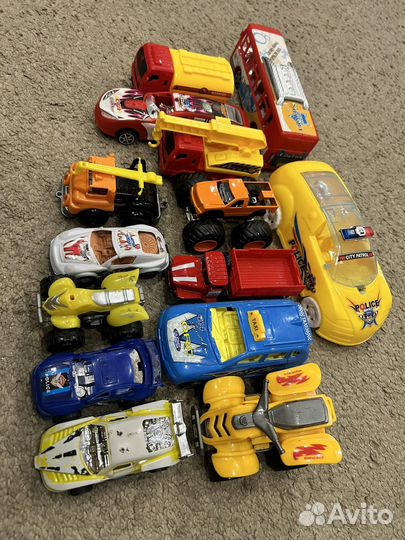 Детские машинки игрушки пакетом