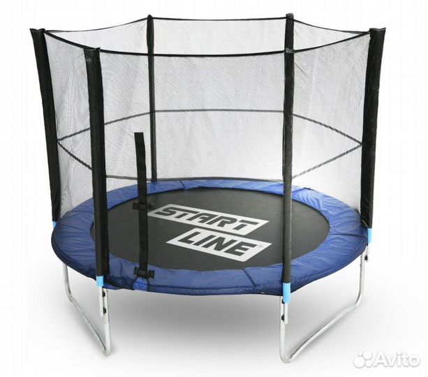 Батут 12 футов с внешней сеткой доставка