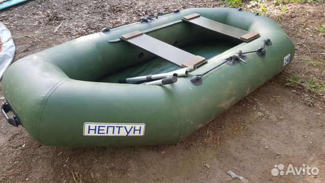 Лодка надувная нептун 2х местная, весла+насос купить в Твери ...