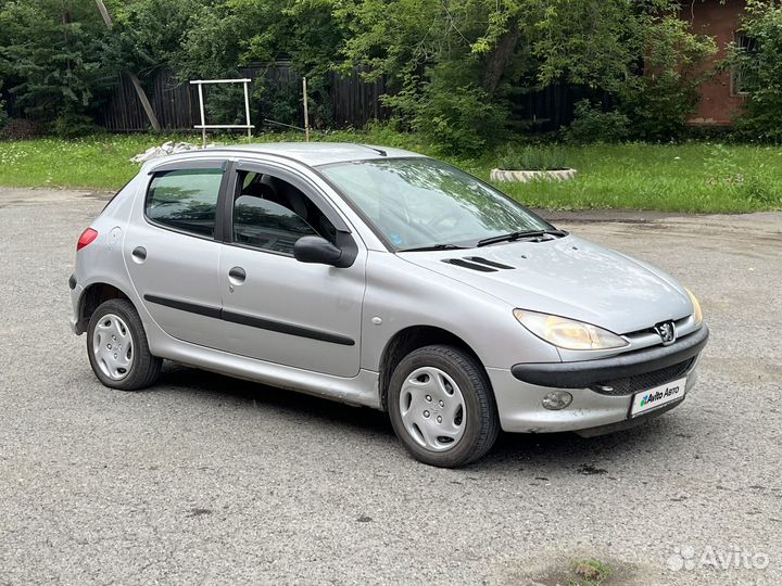 Peugeot 206 1.4 МТ, 2005, 200 000 км