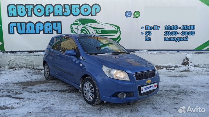 Ремень безопасности правый Chevrolet Aveo T250 96866990. Хэтчбек, 3 двери