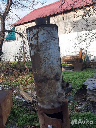 Печь буржуйка чугунная