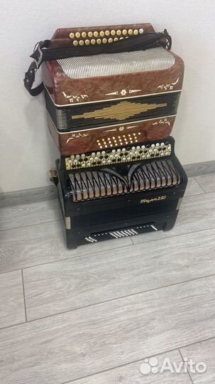 Продам гармони Беларусь и баян Тула