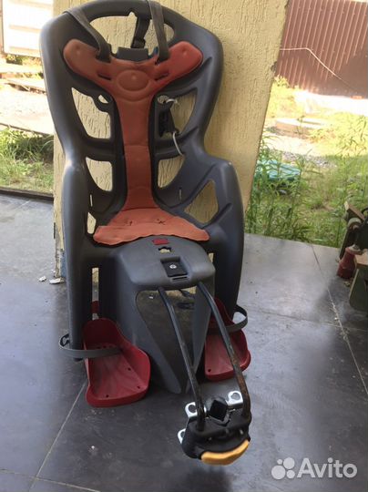 Детское велокресло заднее
